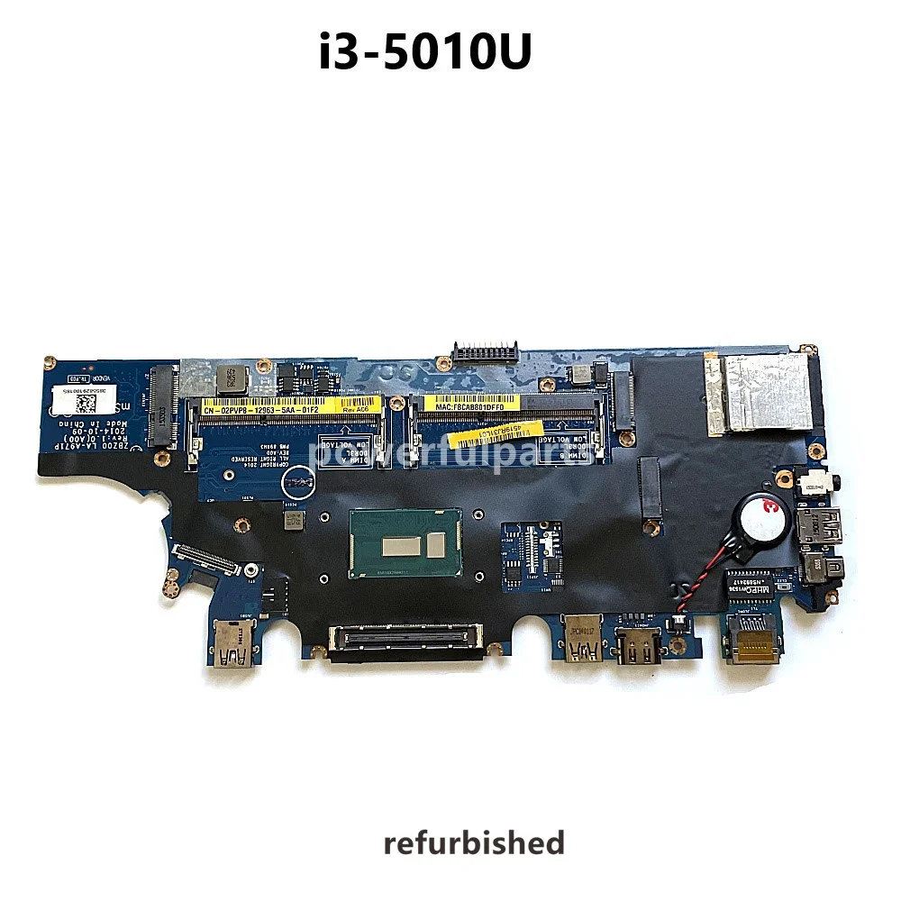 

Восстановленная Рабочая материнская плата для Dell Latitude E7250, Intel Core i3-5010U 2,1 GHz 2PVP8 02PVP8 CN-02PVP8 ZBZ00