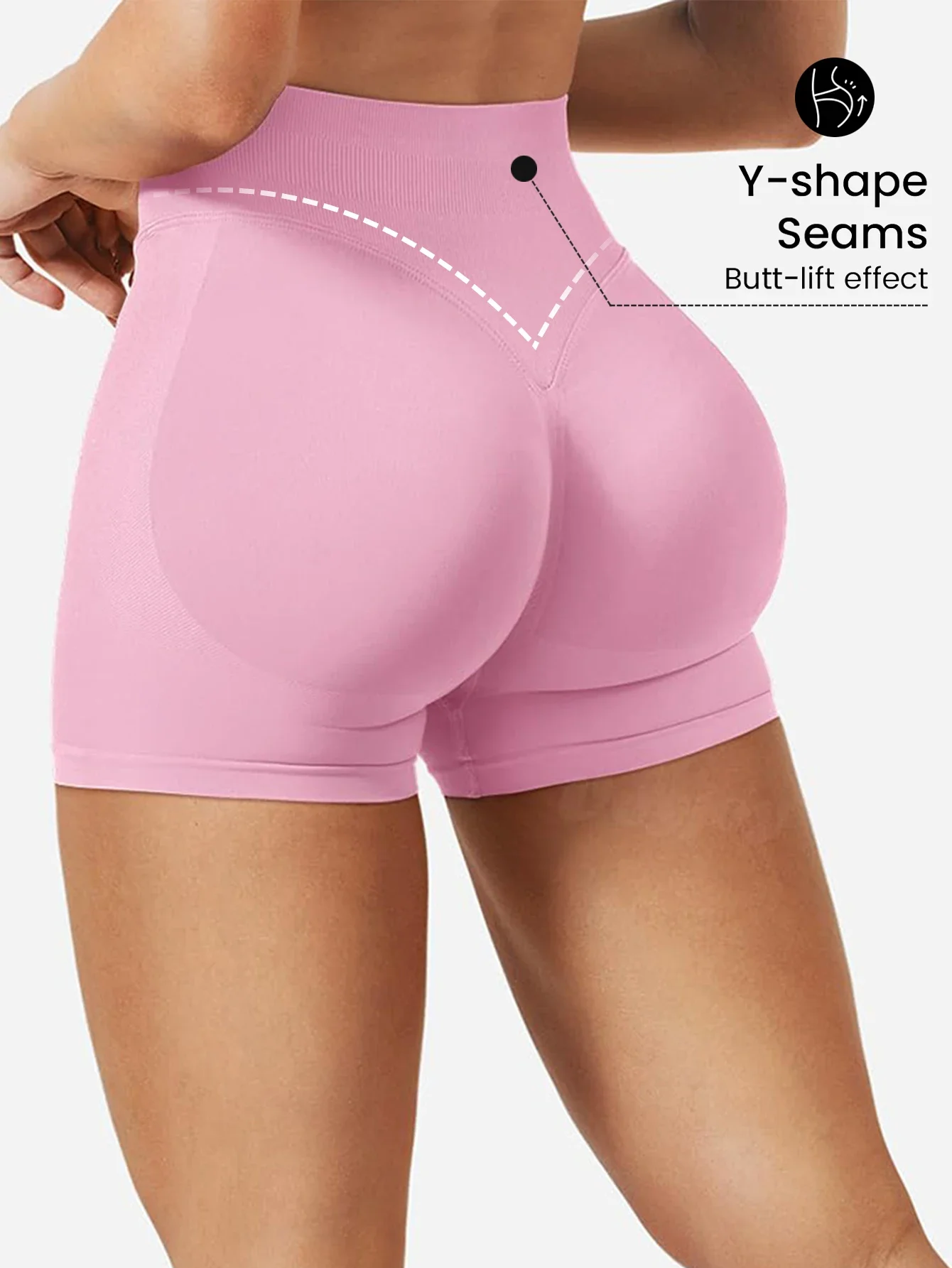 High Stretch Pilates Shorts 2