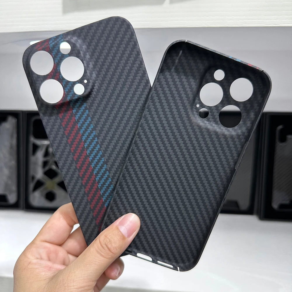 

Hot Real Aramid Fiber Carbon Fiber Phone For IPhone 12/13/14 Pro Max IPhone14 14Pro 14Promax 13Pro 12Promax Case Cover