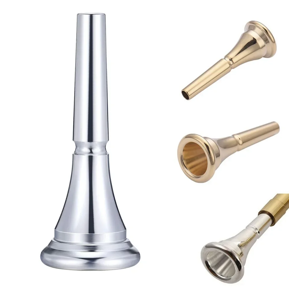 High Quality French Horn Mouthpiece Available in Two Distinct Colors for Enhanced Musical Performance