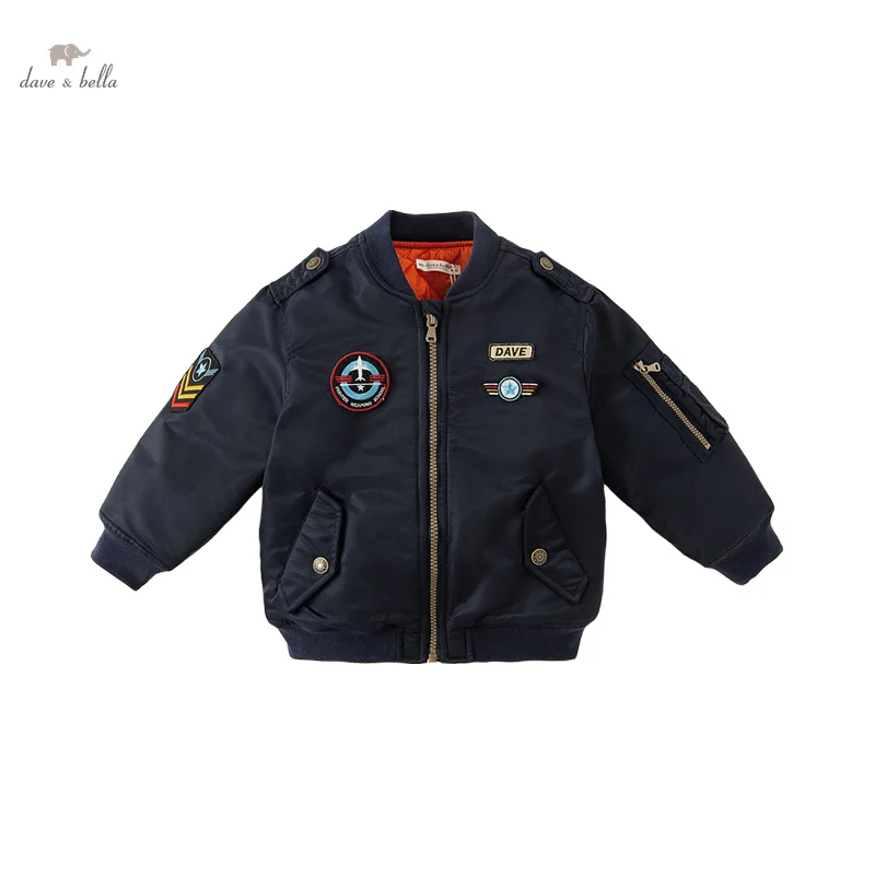Dave Bella Jackets for Baby Boys Girls Casual Winter Outwear Children Kids Coat Clothes Sports Wear DB4237227
