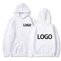 80% Polyester and 20% Cotton Hooded Pullover for Men and Women, Customized Team Loose Casual Wear with Fashionable Personality 1