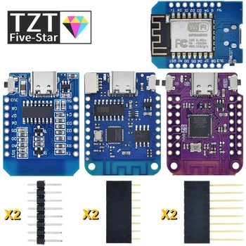 TZT WeMos D1 Mini Pro V3.0 NodeMcu 4MB/16MB bytes Lua WIFI Internet rzeczy płyta rozwojowa oparta na ESP8266 CH340G Nodemcu V2