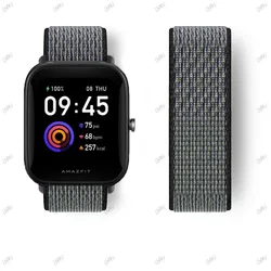 Premium Nylon Loop Sport Strap - 20mm/22mm Watch Band for 22mm watch band (55 shiny green)