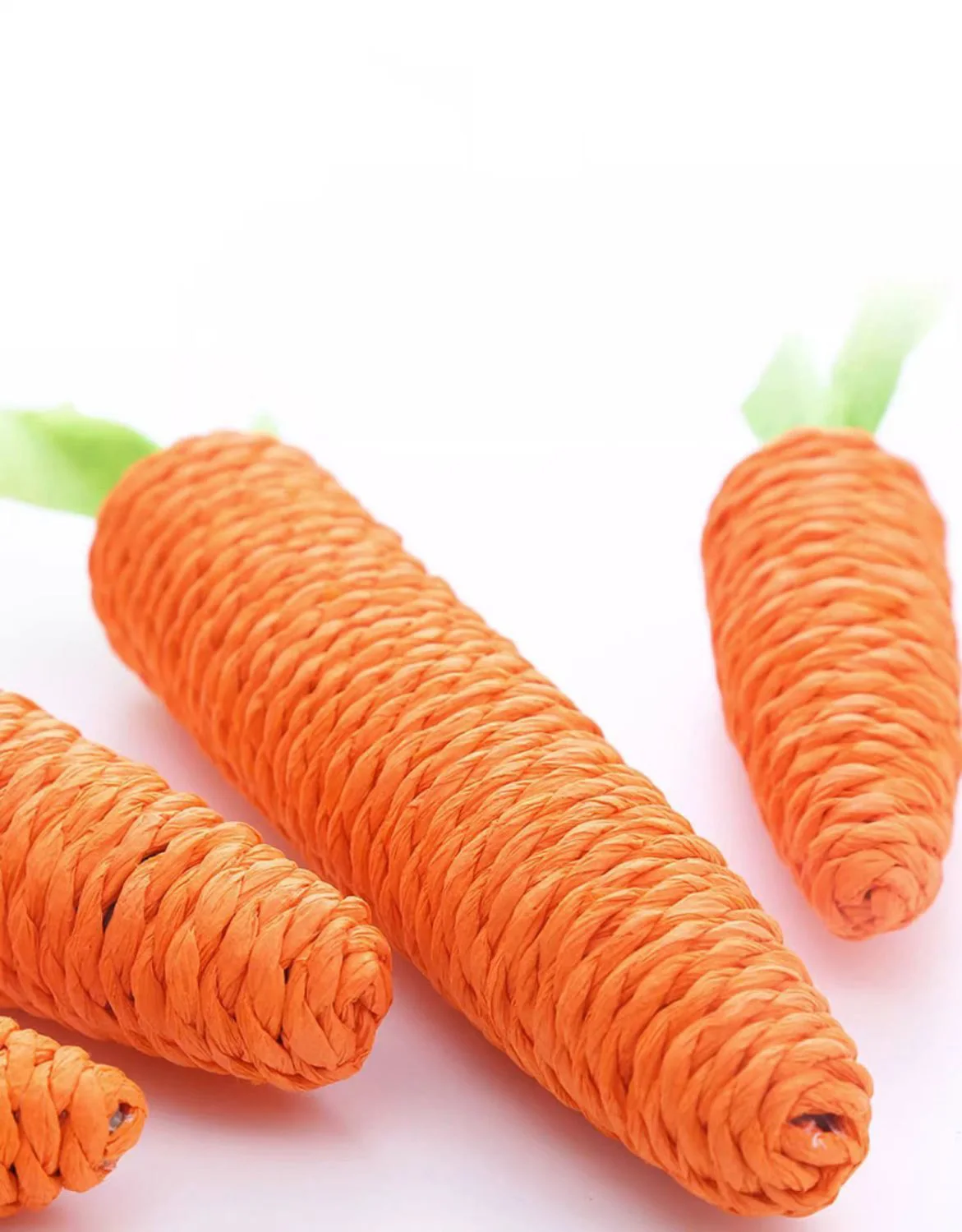 Interactive Cat Carrot Teething Stick With Sound And Scratch Pad_voghion.com