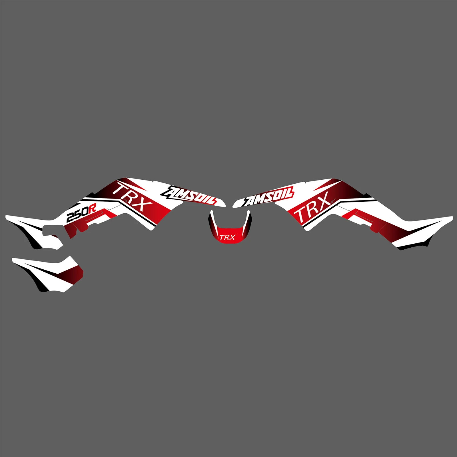 

New Style Decal Stickers For Honda TRX250R TRX 250R 1986 1987 1988 1989 Motorcycle Graphics Background Stickers Customized