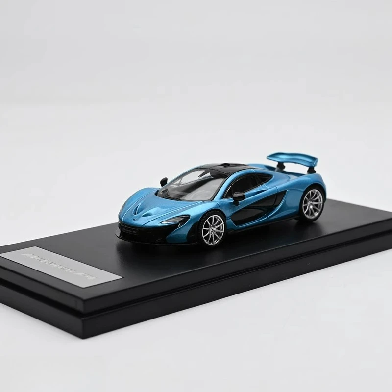 LCD 다이캐스트 1/64 스케일 Mclaren 합금 자동차 모델 Mclaren P1 Supercar 놀이 차량 소년을위한 장난감 오리지널 박스