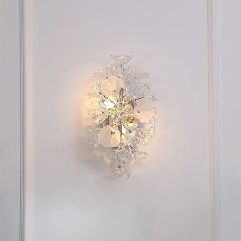 Petunia Glass Wall Lamp 1