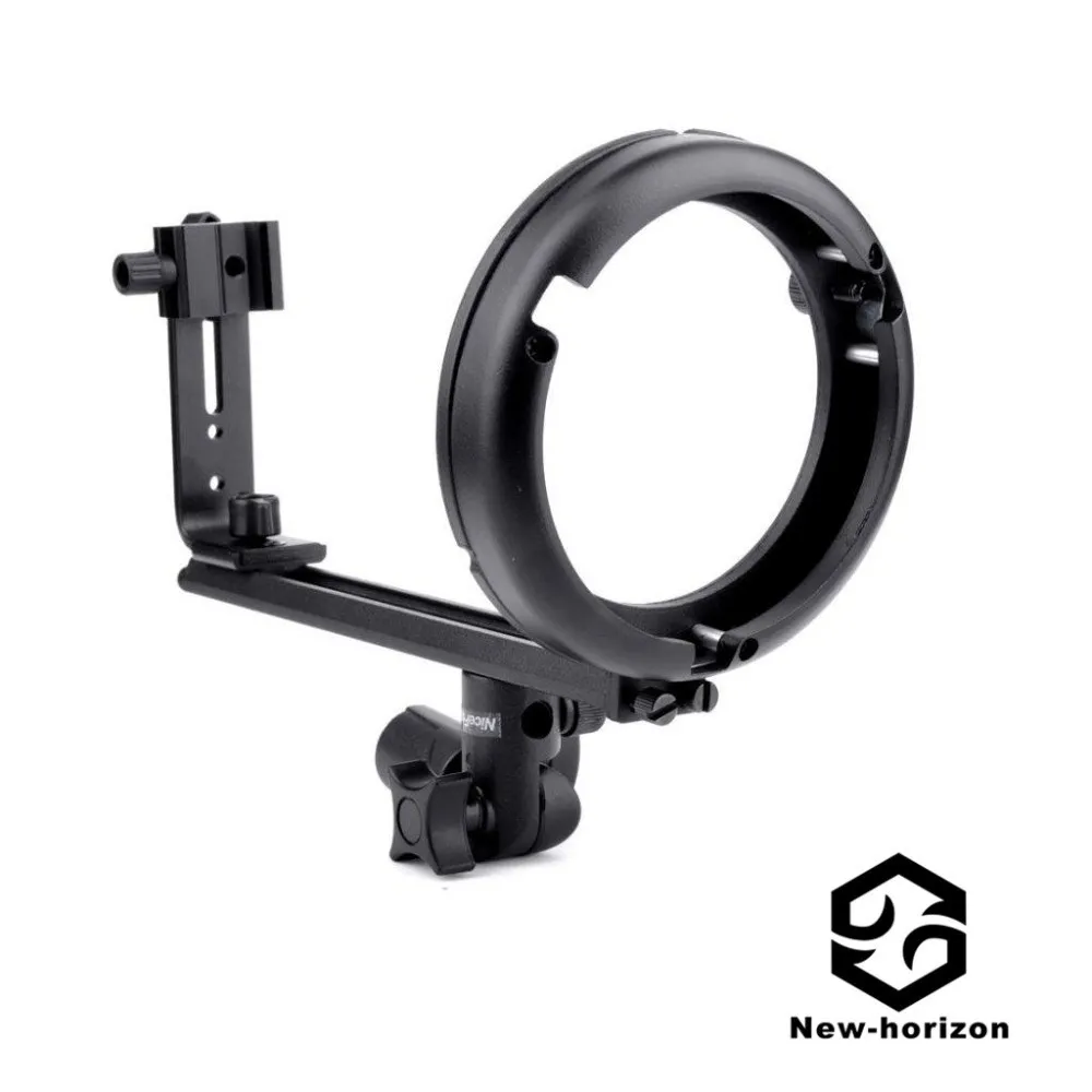 New Pro Speedlite T Bracket Bowens S Mount Fit Strobist Hot Shoe Mount Adapter Flash