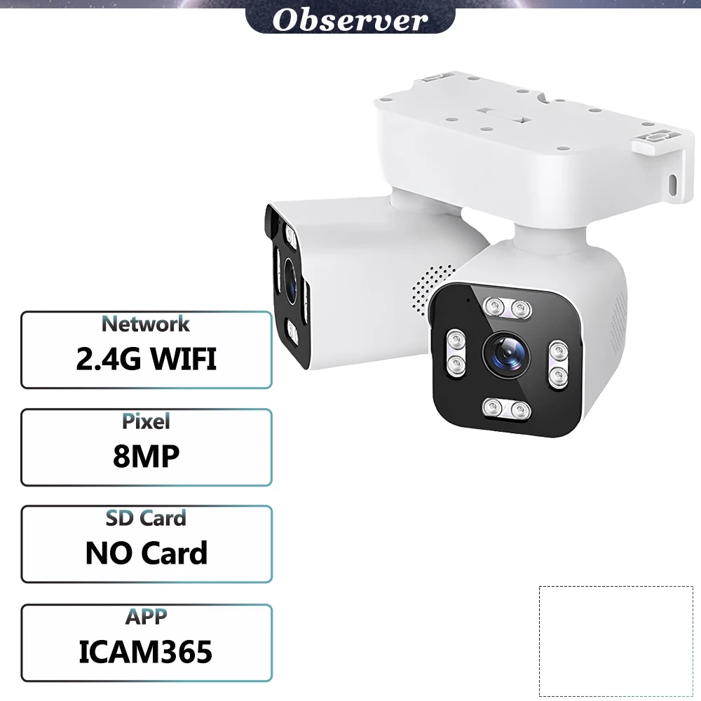 4K 8MP Cam No Card