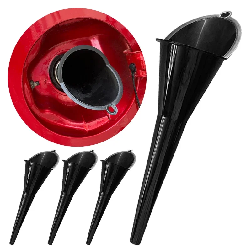 Car Long Stem Oil Filling Equipment Universal High Quality Funnel Kerosene Gasoline Anti-splash Auto Fillings Accessories