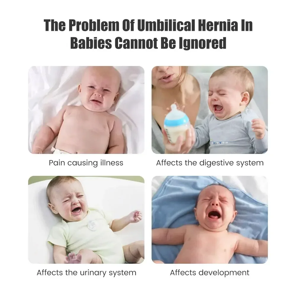 Umbilical Hernia Belt Abdominal Binder with Hernia Pad, Navel Ventral Epigastric Belly Hernias for Baby Infant Kids Children