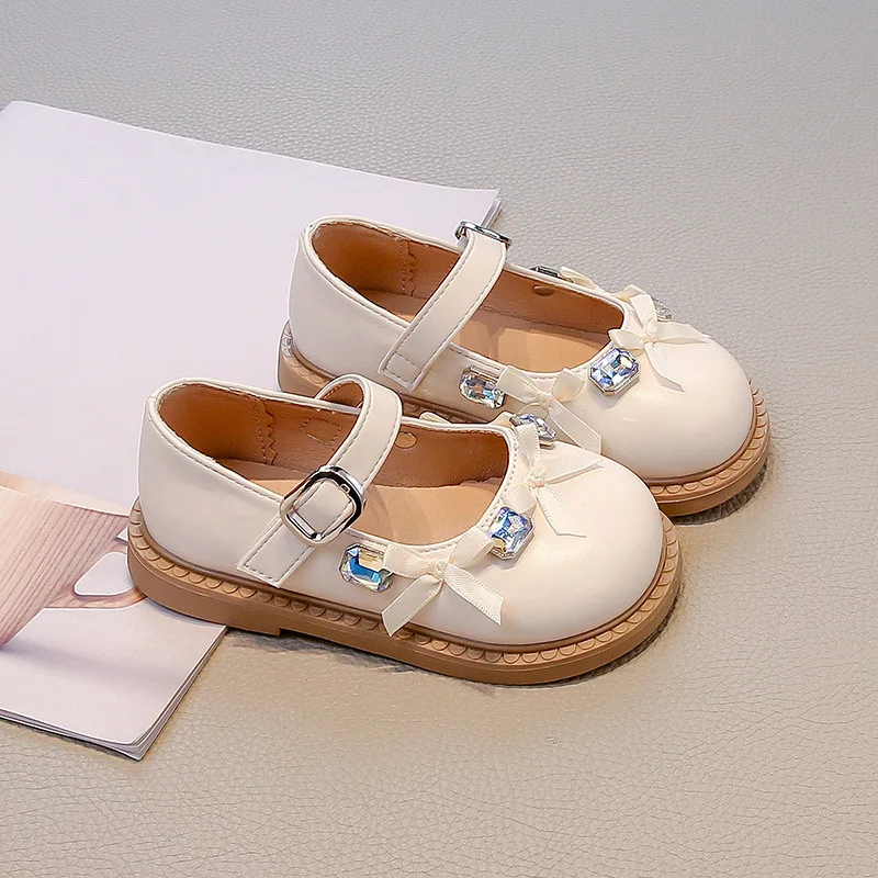 Leather Kids Flat Shoes for Girls Spring Autumn