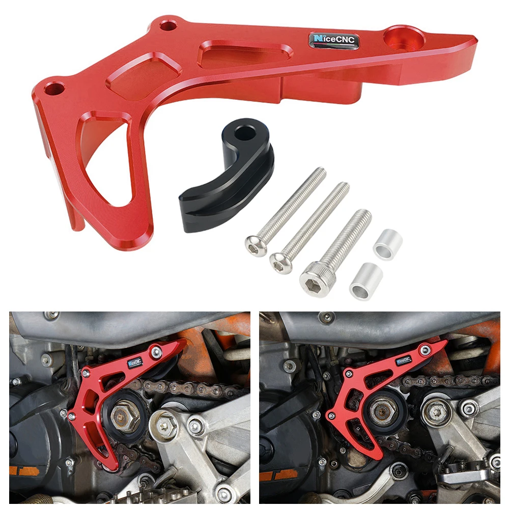 

NiceCNC Chain Case Saver For GasGas 700 SM/ES 700SM 700ES 2022-2023 Chain Guard Sprocket Cover CNC Aluminum Alloy