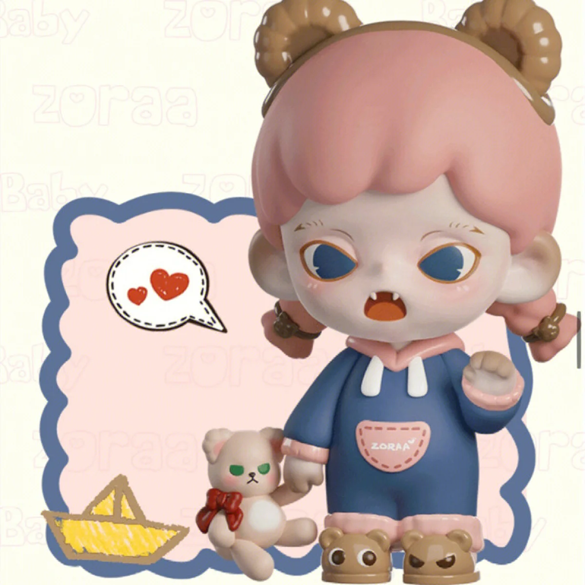 thumbnail image 1 of Caja misteriosa de la serie Baby Zoraa, caja misteriosa de juguetes, caja misteriosa de escritorio, caja sorpresa, modelo de anime, regalo de cumpleaños para niña, 1 of 5