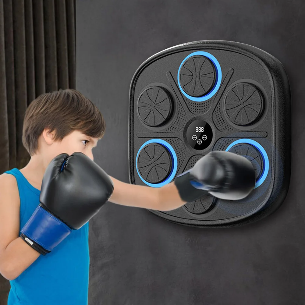 Smart Music Boxing Training Machine Bluetooth-Compatible Boxing Game Training Machine 9 Modes for Boxing Sports Agility Reaction 3