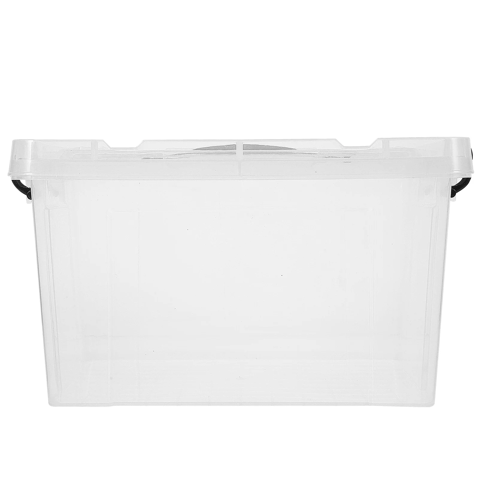 

Transparent Storage Box Plastic Boxes with Lids Containers Bins for Right Angle