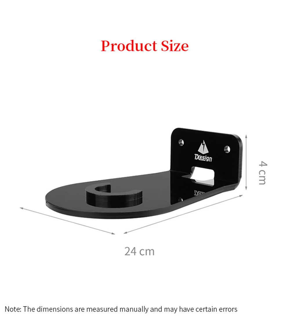 Acrylic Wall Speaker Bracket for Bose SoundLink Revolve II Stand Revolve+ Speaker Holder Base Support Frame Storage Rack
