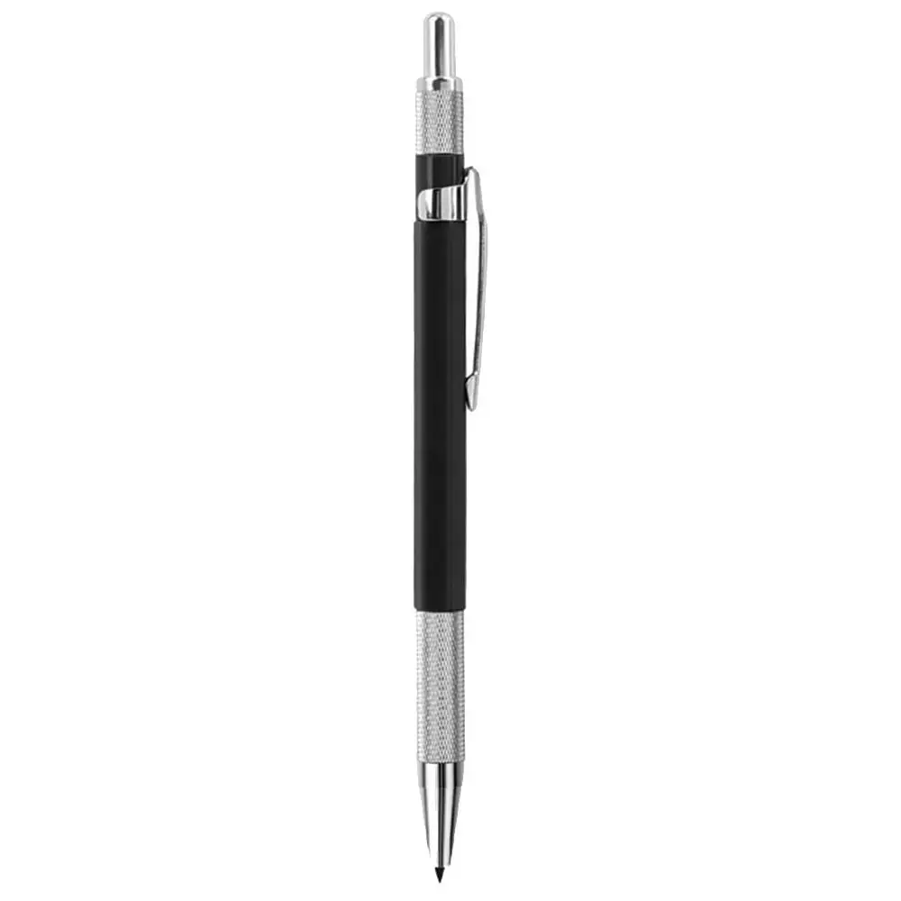 Premium Metal Mechanical Sketch Pencil - 2.0mm Propelling Drawing and Writing Tool