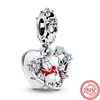 MINISO Disney Winnie the Pooh Tiger Piglet Birthday Charm Fit Pantaro Bracelet DIY Women Exquisite High Quality Jewellery Gift 5