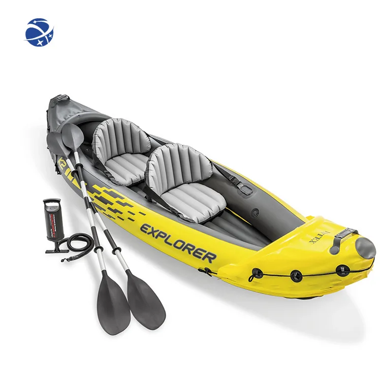 

YYHC- 2-Person River Raft Inflatable Boat with Paddles