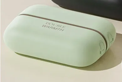 Chauffe-mains magnétique pour intérieur et extérieur, Mini chauffe-mains 2 en 1, réglage de 3 températures, chauffage de poche divisé, Portable