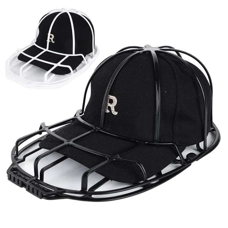 Rangement Machine A Laver Lot De 2 Coques De Lavage Pour Casquettes De Baseball - Protection Contre La Déformation En Machine à Laver Nettoyage Casquette
