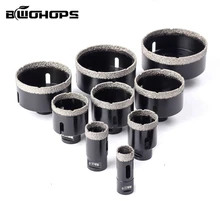

M14 Brazed Diamond Hole Saw Drill Granite Marble Concrete Tiles Thread Dry Drilling Core Bits Angle Grinders Kits Free Shipping