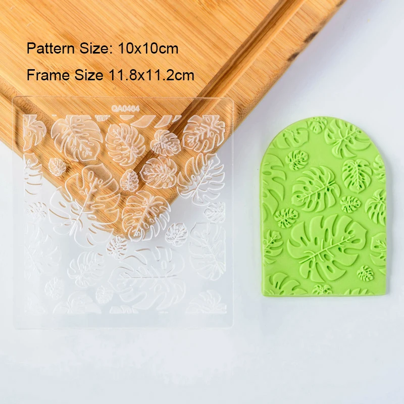 Plastic Cookie Mold Rose Flower Leaves Embossed Cutter Stamp Mold Fondant Icing Biscuit Press Mold Baking Cake Decoration Tools