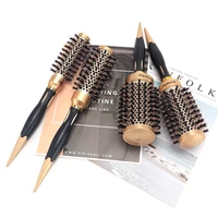 Peigne antistatique pour salon de coiffure, coiffure et curling, barbier, support pour femmes, brosse à cheveux bouclés, outil de coiffage 2