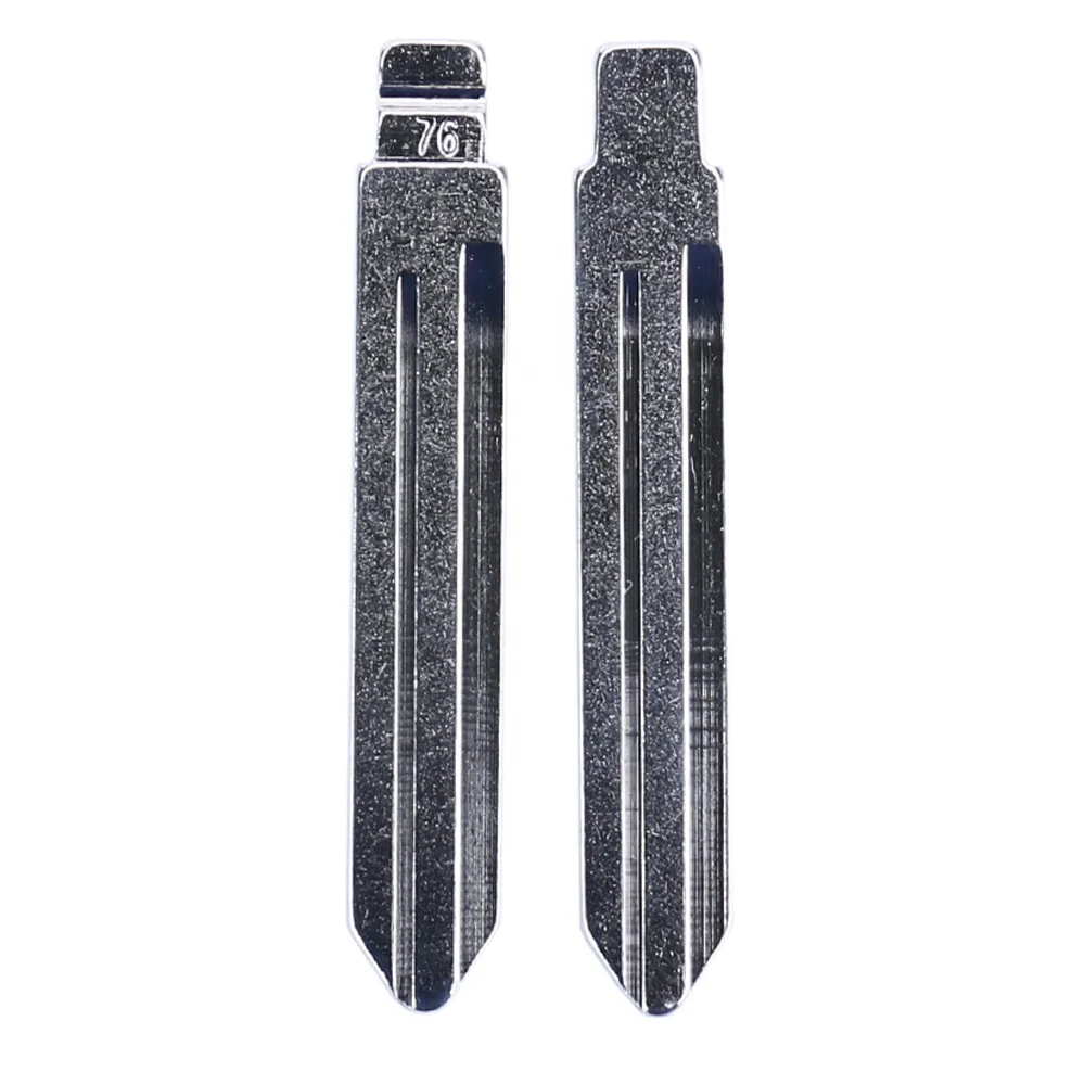JAC 76# Universal Uncut Remotes Flip Key Blade For JAC J6 Tong yue 76# Blank key blade uncut for car remote control key