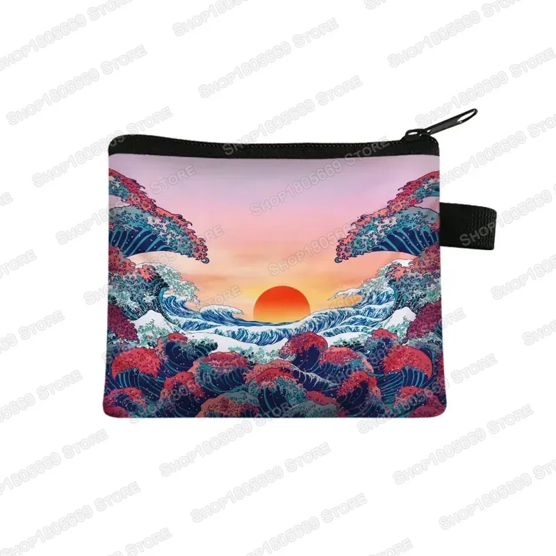 Cute Sea Animal Coin Purse: Turtle, Whale, Seahorse, Dolphin, Octopus Wallet