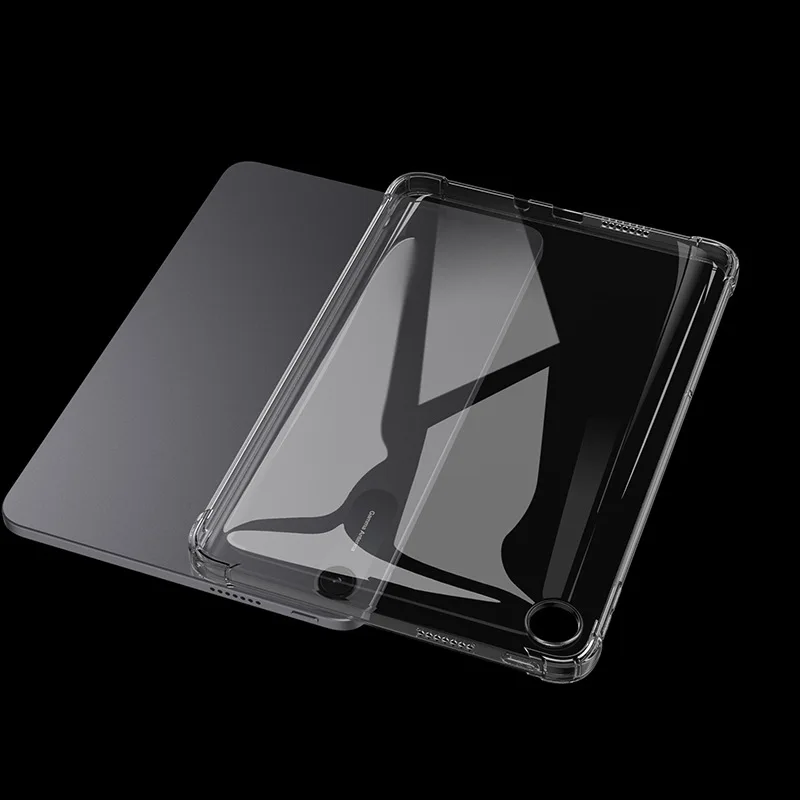Enhanced Protective Clear Silicone TPU Case with Thickened Airbag Design