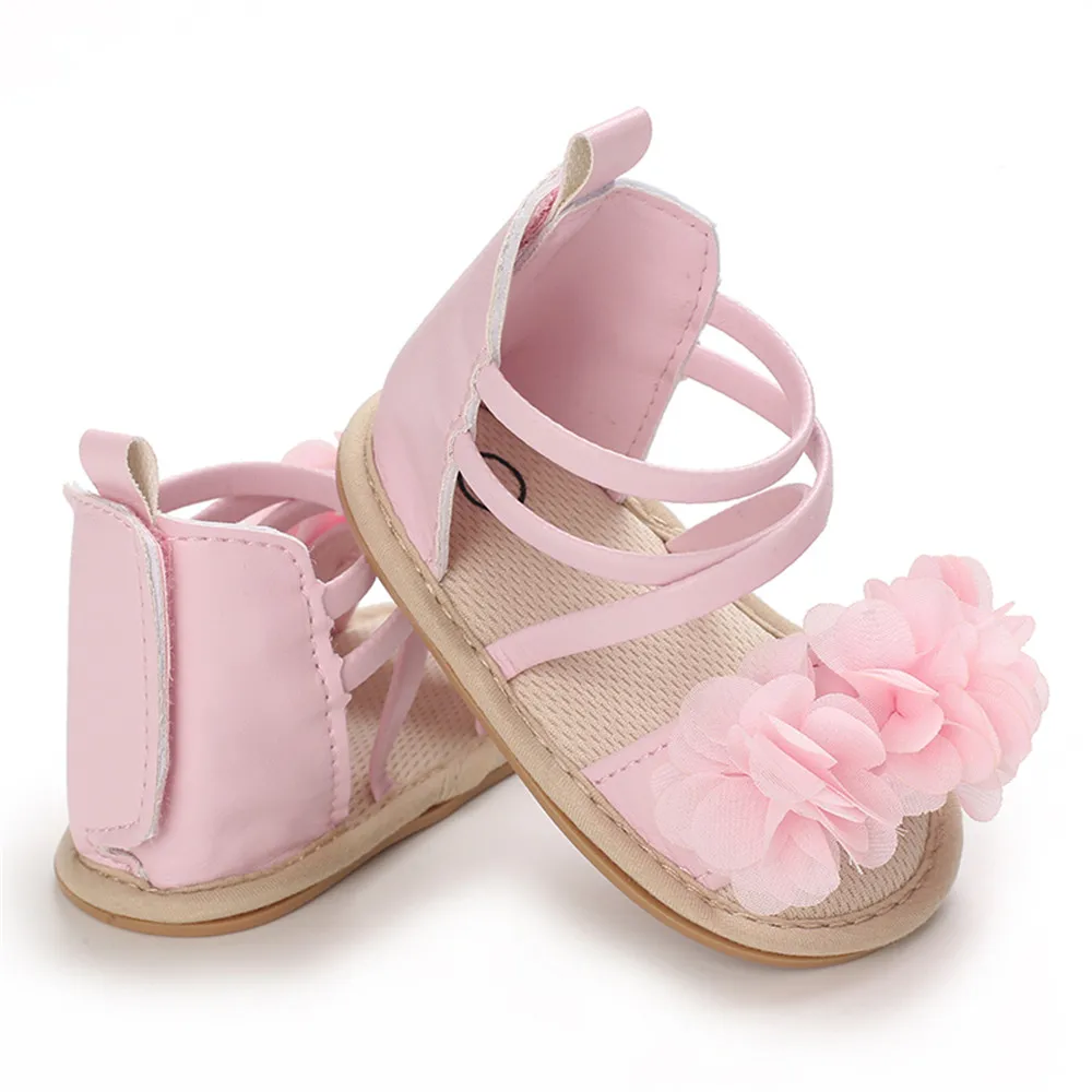 Baby Girl Flower Bandage Sandals 2