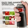 MIUI Electric Hand Held Stick Blender 6-in-1 Multi-Purpose Immersion Hand Blender Stainless Steel Blades Home Kitchen1200W 3