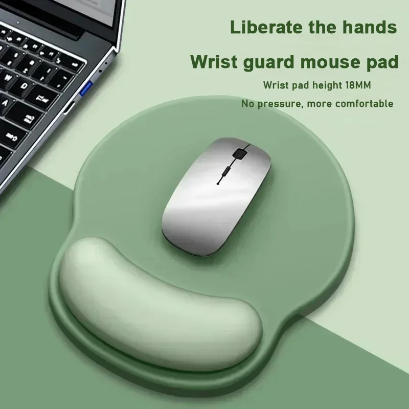 Gradient Mouse Pad Comfortable Wrist Support Non Slip Mice Mat Soft Mousepad Wrist Support Computer Silicone mouse pad 1