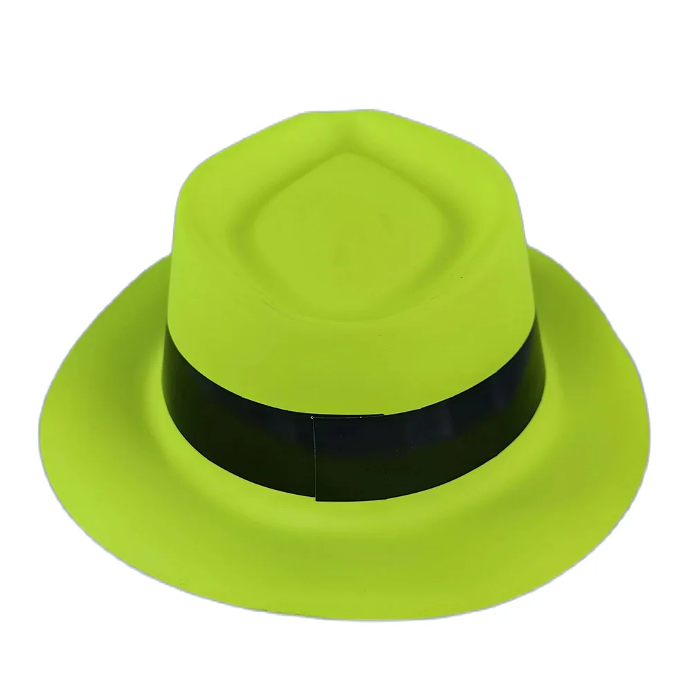 Neon Glowing Party Decor Set with UV Streamers and Fluorescent Accessories