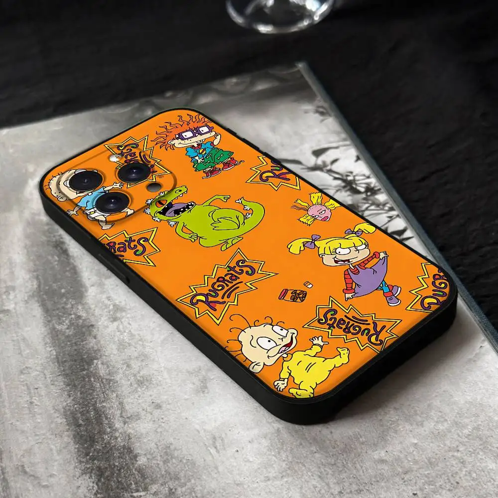 Cartoon Rugrats Anime Soft TPU Phone Case - Skin-Friendly Design