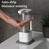 Automatic Liquid Soap Dispenser Kitchen Touchless Sponge High Capacity Self Cleaning Detergent Dispenser Bathroom Dispenser 2