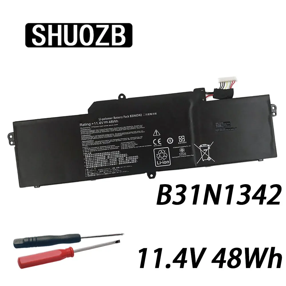 Shuozb B31n1342 Bateria do Portátil para Asus Chromebook C200m C200ma C200ma-ds01 C200ma-kx003 Série 3icp7 60 82 11.4v 48wh 4110mah