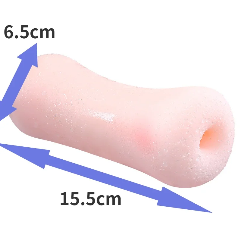 Male Masturbator Soft Silicone Realistic Anal Artificial Pocket Pussy Male Masturbator Adult Sex Toy
