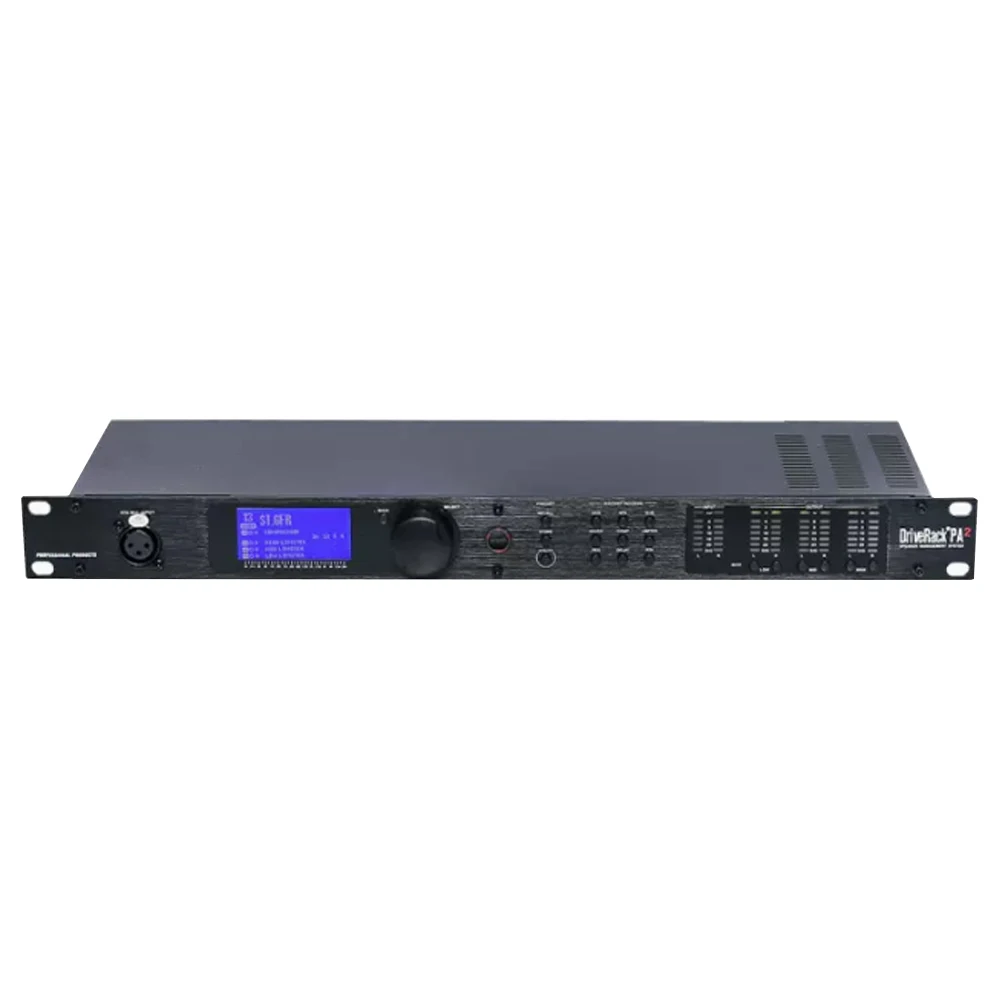 PA2 2 Input 6 Output Stage Audio Processor Original Software Pro Audio Driver Rack Professional Speaker Processor