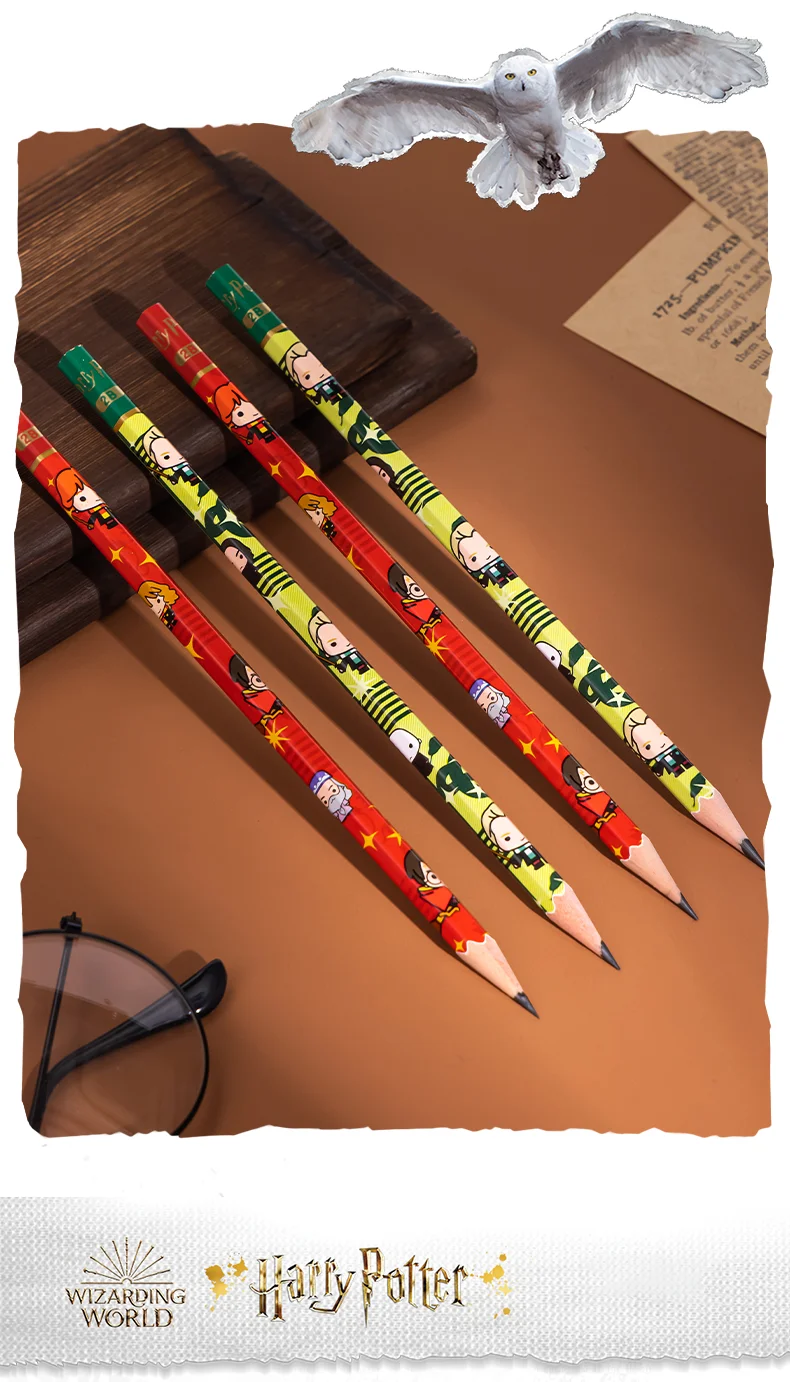 Deli-Crayons Harry Potter 2B/HB, Fournitures Scolaires et de