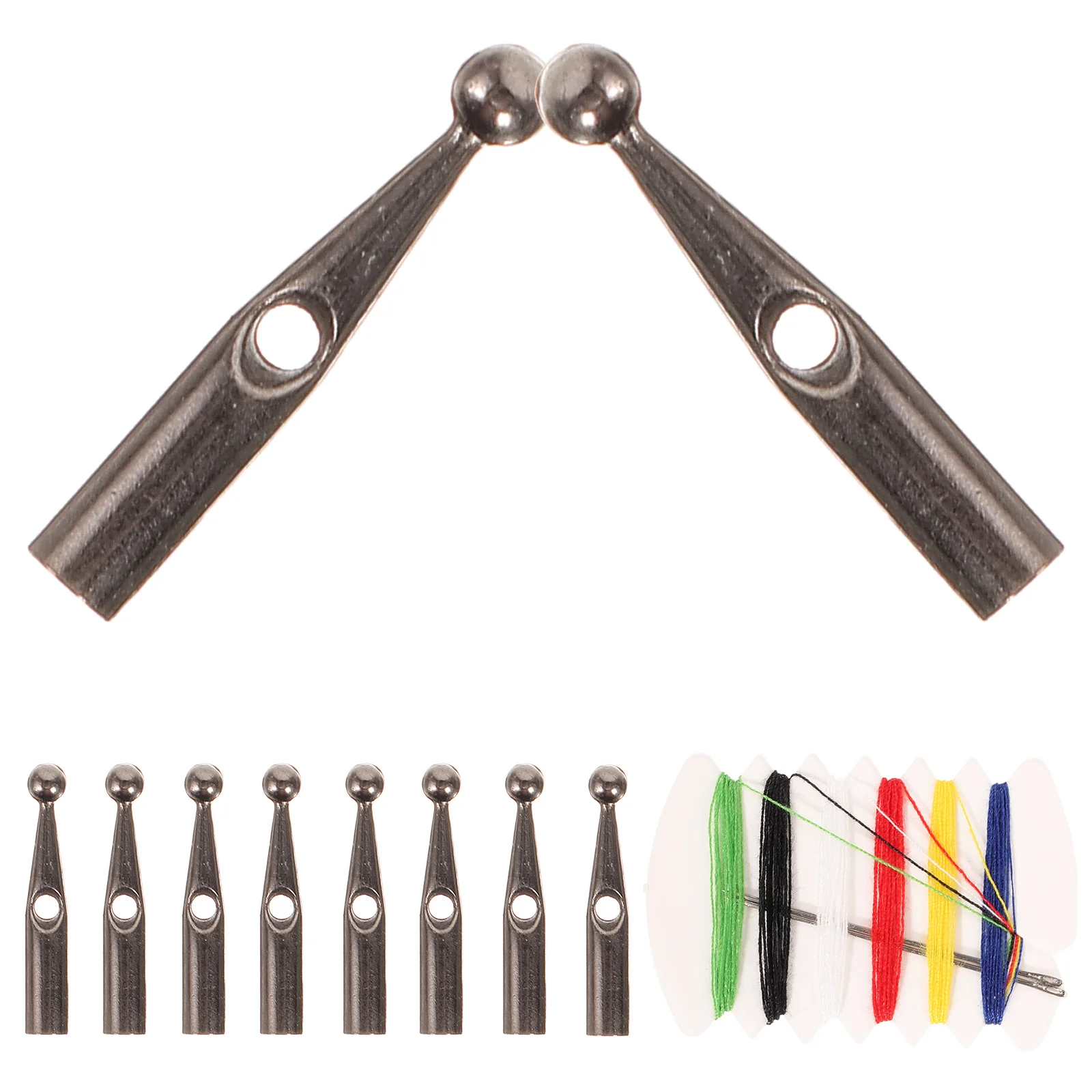Umbrella Tail Beads Metal Umbrella Bone Cover Folding Cover Parts Replacement Tail Beads Accessories umbrella bone covers
