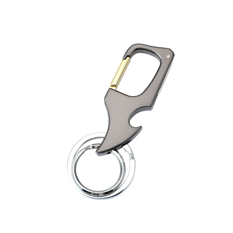 

Mini Knife Keychain Foldable Personalized Lettering Multi-Functional Bottle Opener Car Key Holder Chain Men's Keyring