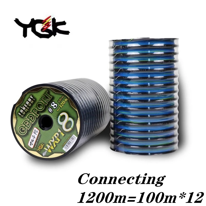 100% Original YGK X-BRAID ODDPORT WXP1 X8 Fishing Line 100m/200m