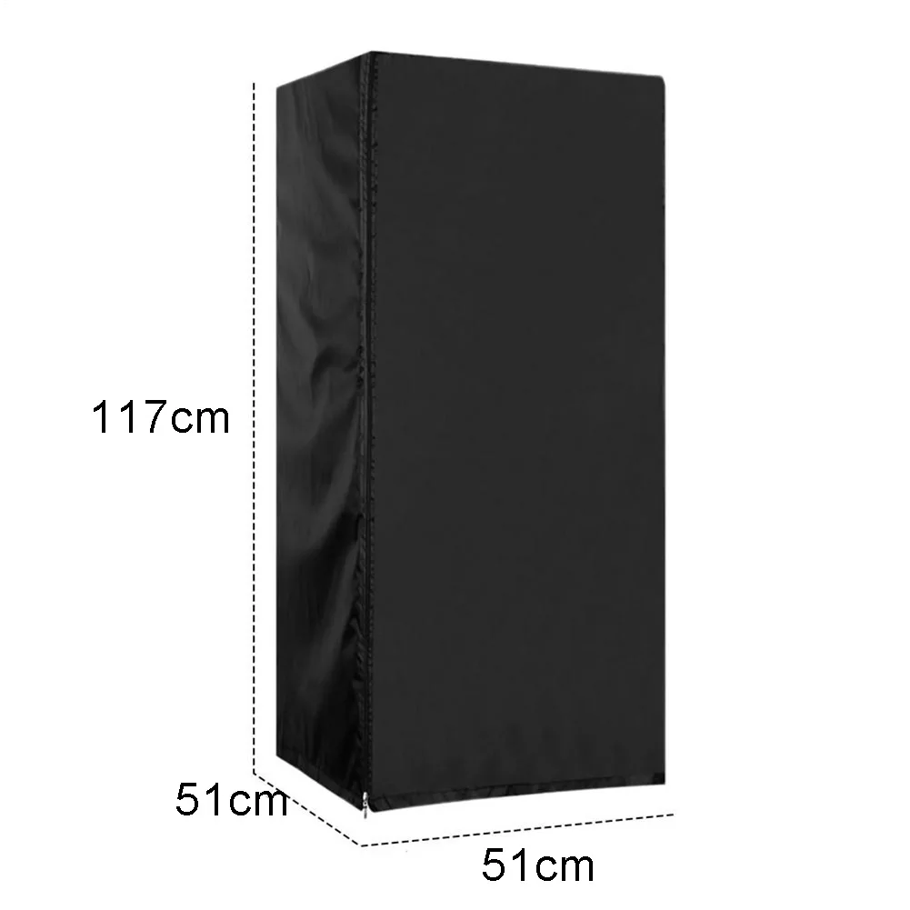 All-Season Dust Protection Vertical Refrigerator Cover, 210D Oxford Cloth
