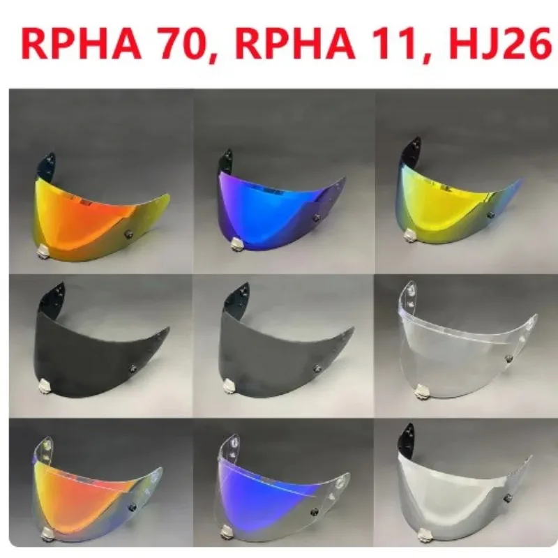 Hj-26 Visiera Per Casco Per Hjc Rpha 70 Rpha 11 Hj-26 St Visiera Per Casco Moto Protezione Solare Di Dimensioni Universali Accessori Moto
