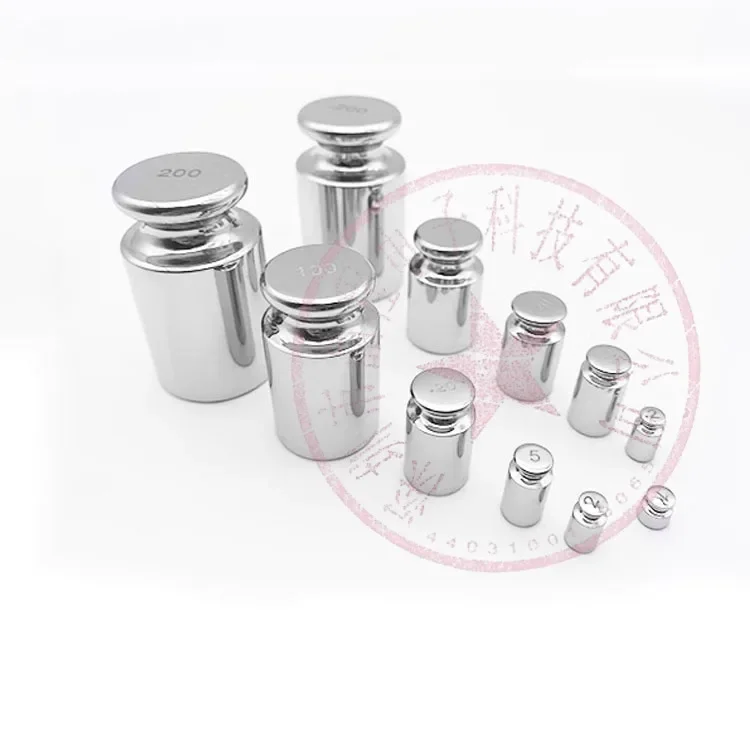 23pcs set 1mg-200g M1 F1 F2 E2 grade Stainless steel Milligram Calibration Weight Set For Electric scale Balance Test
