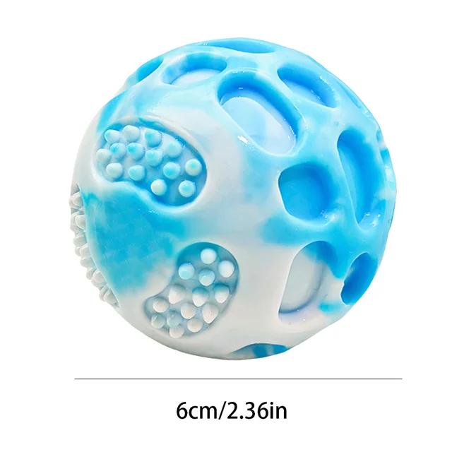 Dog Chew Toy Ball - Indestructible Molar Toy for Dogs, Interactive Boredom Buster, Durable Teeth Cleaning Toy for Small Medium 5